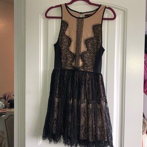 Short fancy laced dress